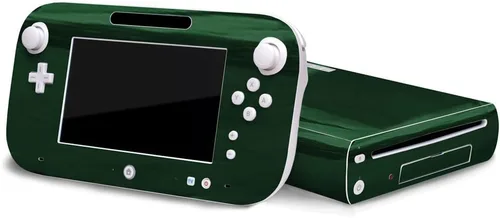 Vista 11 de Black Chrome Mirror Vinyl Decal Faceplate Mod Skin Kit by System Skins - Compatible with Nintendo Wii U Console
