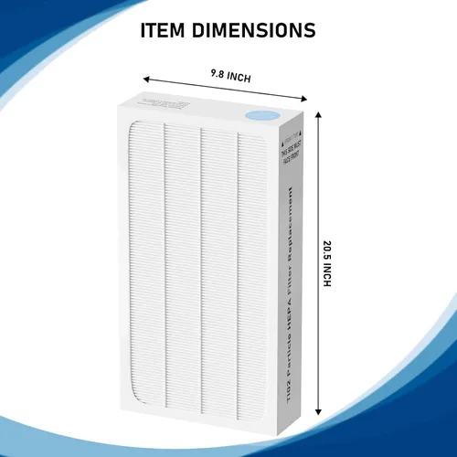 Vista 6 de Filtro HEPA tratado Tio2 de repuesto compatible con purificador de aire Electrolux Aerus Lux Guardian, filtro HEPA de alta eficiencia, paquete de 2