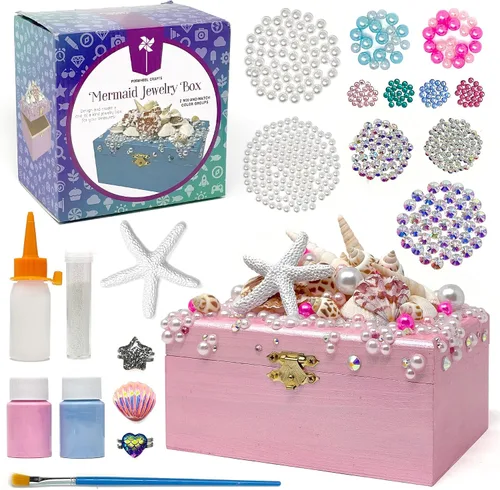 Vista 9 de Kit de Pulsera de Amistad de Pinwheel Crafts – Kit de Fabricación de Pulsera de Hilo DIY para Niñas de 8 a 12 años – 100 Hilos, Cuentas
