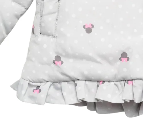 Vista 6 de Disney Minnie Mouse - Abrigo de invierno para niñas, chaqueta acolchada para niños pequeños
