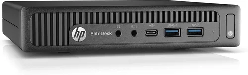 Vista 4 de HP EliteDesk 800 G2 Mini PC de escritorio empresarial Intel Quad-Core i3-6100T hasta 3.2G, 16GB DDR4,256GB SSD, VGA, puerto DP, Windows 10