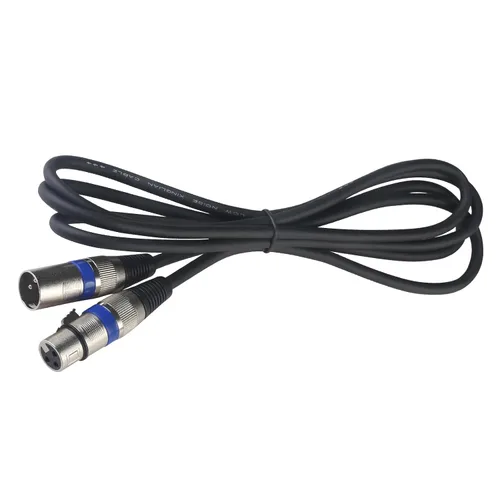 Vista 5 de Conector de cable XLR de 3 pines macho y hembra para cable de señal DMX o conector de micrófono mezclador de audio