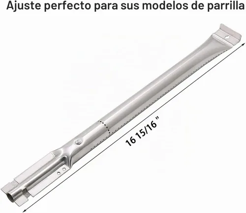 Vista 3 de Criditpid Piezas de repuesto para parrilla Kitchenaid 720-0745B 740-0780 720-0745 720-0733A 720-0745A 720-0733, quemador de parrilla quemador
