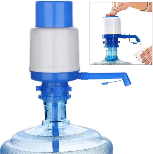 Vista 2 de Bomba manual de botella de agua, bomba de agua potable fácil, dispensador manual de prensa manual fácil y portátil, bomba de agua para enfriadores