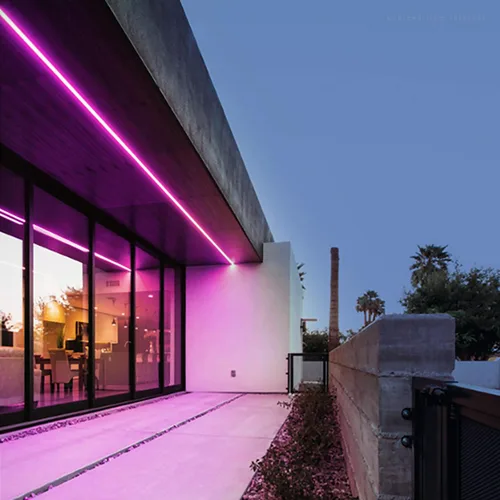 Vista 9 de Torchstar - Luz LED de neón para exteriores 50 pies, IP67, impermeable, CA 120 V (150 pies máximo), certificación ETL y UL, decoración de edificio