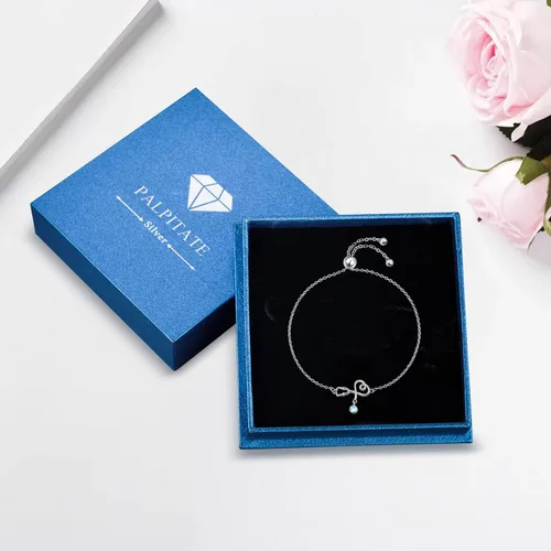 Vista 7 de Palpitate Pulsera de plata de ley 925 para mujer, estetoscopio, joyería de regalo para estudiantes de enfermería, graduación, para mujeres