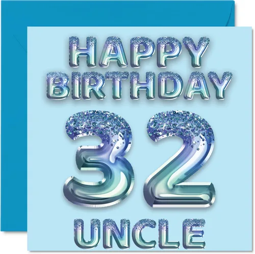 Vista 181 de Stuff4 Tarjeta de primer cumpleaños para niños, globo de fiesta con purpurina azul, tarjetas de feliz cumpleaños para niño de 1 año, nieto, hijo, 57