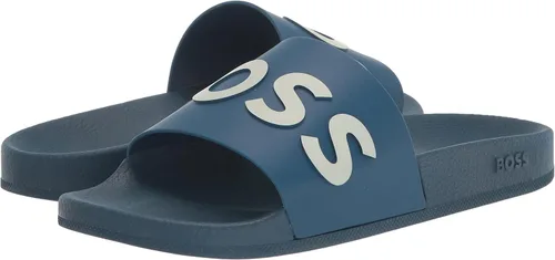 Vista 7 de BOSS Sandalias deslizantes con logotipo grande para hombre