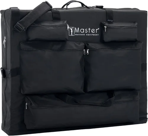 Vista 5 de Master Massage - Funda de transporte universal para mesa de masaje, 5 bolsillos para mesa de masaje, 25-32 pulgadas, color negro