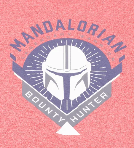 Vista 3 de STAR WARS Camiseta The Mandalorian Warrior Emblem Performance para niño