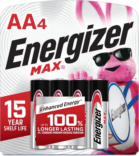 Vista 15 de Energizer MAX - Pilas AA (paquete de 2), pilas alcalinas doble A