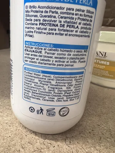 Vista 4 de Silicon Mix Protieina De Perla Champú & Tratamiento 16oz & Leave-in 8oz & Pulidor 4oz "Set