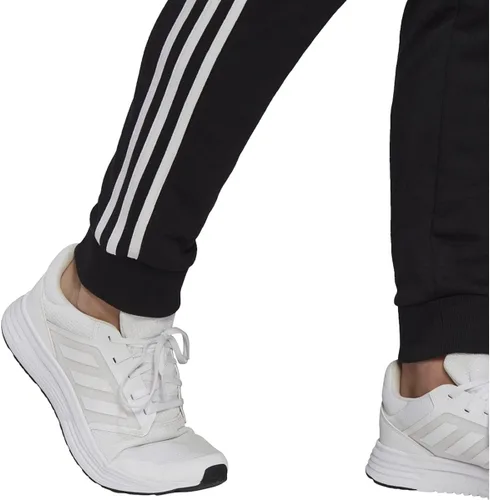 Vista 4 de adidas Pantalones Essentials de rizo francés con puños cónicos de 3 rayas para hombre