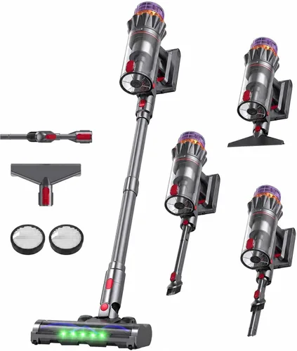 Vista 10 de Cordless Stick Vacuum Cleaner, 600W 70Mins for Home, Pet Hair, Carpet Blue and Black