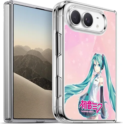 Vista 197 de Head Case Designs Licencia Oficial Hatsune Miku Gráficos Lindos Carcasa de Gel [Protección de Grado Militar] Compatible con Apple iPhone 7 CUTE