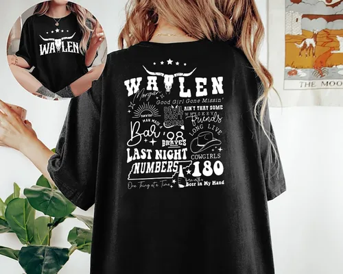 Vista 3 de Steer Skull Western - Camisas para mujer, trajes de concierto, camisetas de gran tamaño, camisetas de música country, camisetas gráficas vintage