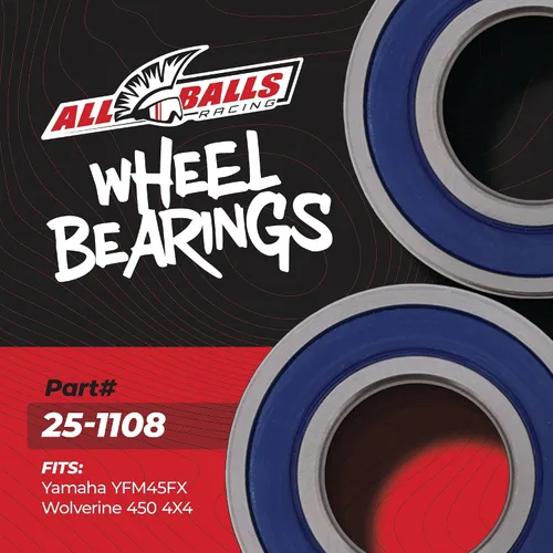 Vista 5 de All Balls Juego de rodamientos y sellos para ruedas 25-1108