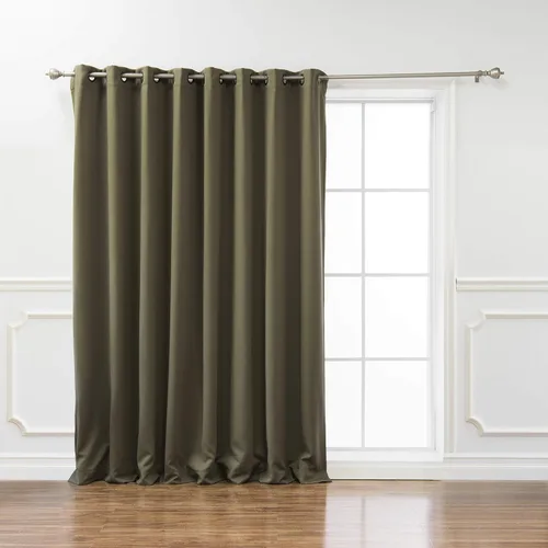 Vista 16 de Best Home Fashion Cortina térmica opaca con parte superior con ojales anchos Gris