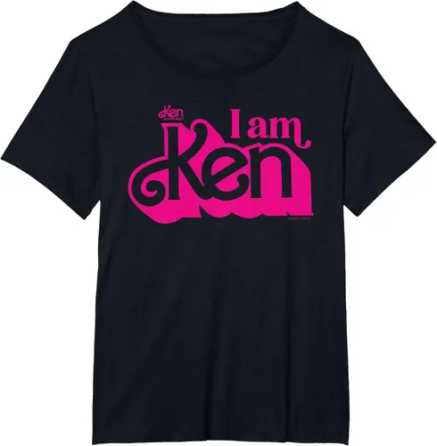 Vista 28 de Camisetas y camisetas de Barbie The Movie I Am Ken para hombres y mujeres Negro