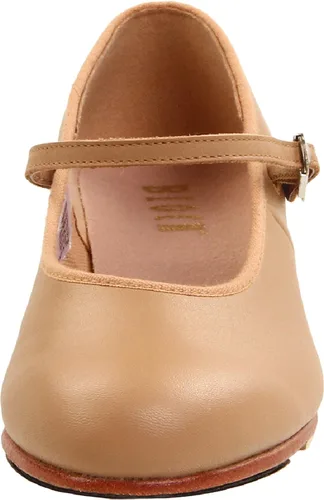 Vista 2 de Bloch Zapatos de cuero para mujer Dance Tap On, Bronceado