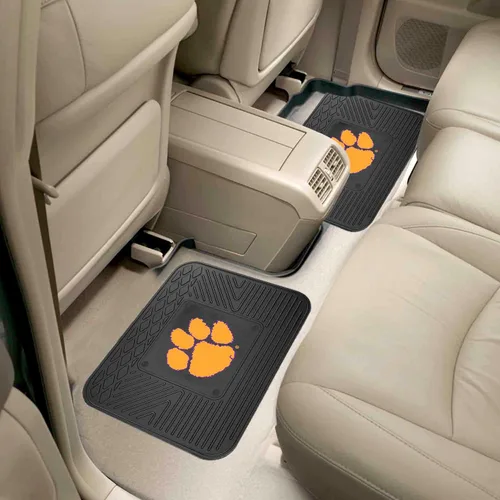 Vista 5 de Fanmats Clemson University Tigers Juego de 4 alfombrillas para automóvil, SUV, camionetas, protección para todo tipo de clima, diseño de depósito