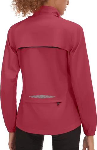 Vista 16 de Little Donkey Andy Chaqueta de ciclismo plegable para mujer, mangas Amarillo fluorescente