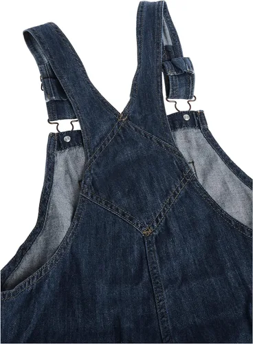 Vista 5 de Womens EGLE Overol con pechera con mezclilla XS- XXL