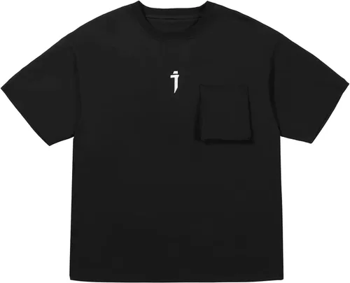 Vista 8 de Niepce Inc Streetwear Cyberpunk Elbow Sleeve Graphic Tees Hombres