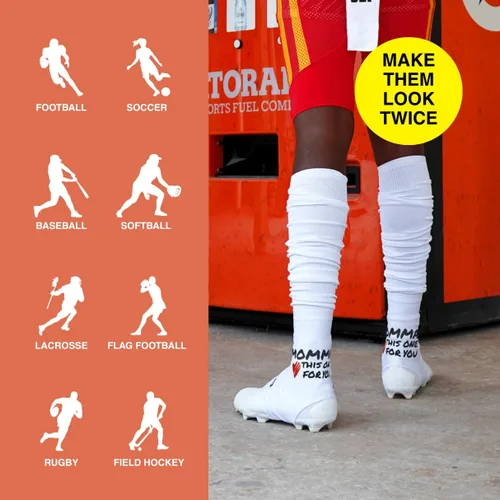 Vista 6 de SLEEFS Fundas de tacos/Cubiertas para tacos de fútbol [1 par] - Fundas/Envolturas para cordones de fútbol, béisbol, fútbol y hockey sobre césped