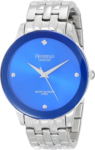 Vista 5 de Armitron 20/4952 - Reloj de pulsera con esfera de diamante para hombre