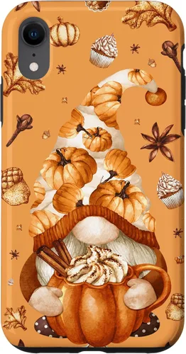 Vista 25 de Thanksgiving Gnome Love Pumpkin Spice Cute Fall Yall Pattern Case for iPhone 17