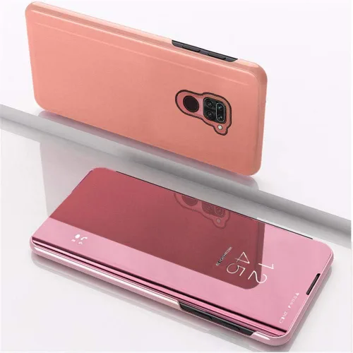 Vista 6 de EMAXELER - Funda para Xiaomi Redmi Note 9, elegante espejo chapado en espejo, reflejo protector de cuerpo completo, ultradelgado, duro
