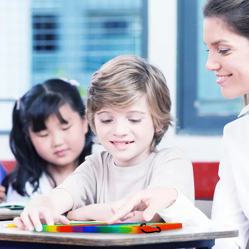 Vista 5 de uguetes para la ansiedad de tabla de multiplicación, juegos de matemáticas para reventar burbujas, regalos para niños, adultos, familia