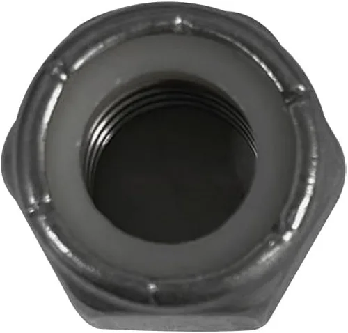 Vista 5 de 100 Pc Set 1/2"-13 Stainless Steel Nylon Insert Lock Nut Right Hand Hex Nut