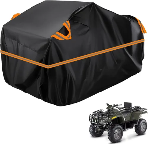 Vista 217 de Cubierta para ATV impermeable compatible con Arctic Cat H1 EFI TRV Cruiser 4x4 2011, cubierta de 210D para vehículos de 4 ruedas, cubierta para quad