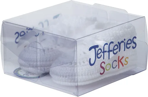 Vista 2 de Jefferies Socks Botines de ganchillo a mano para bebé