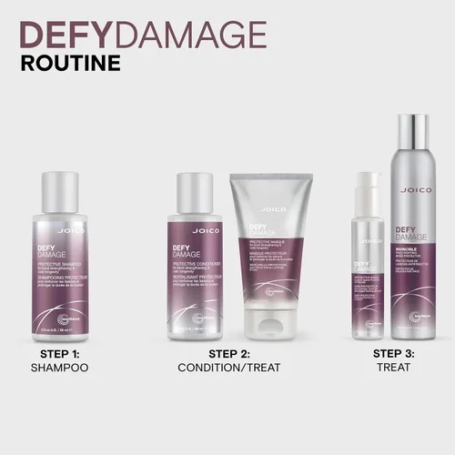 Vista 7 de Joico Defy Damage Protective Shampoo For Color-Treated Hair Strengthen Bonds & Preserve Hair Color With Moringa Seed Oil & Arginine