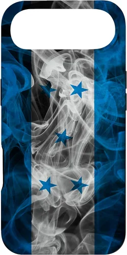 Vista 27 de Smoke Honduras Flag - Funda estilo nube hondureña ahumada para iPhone 17