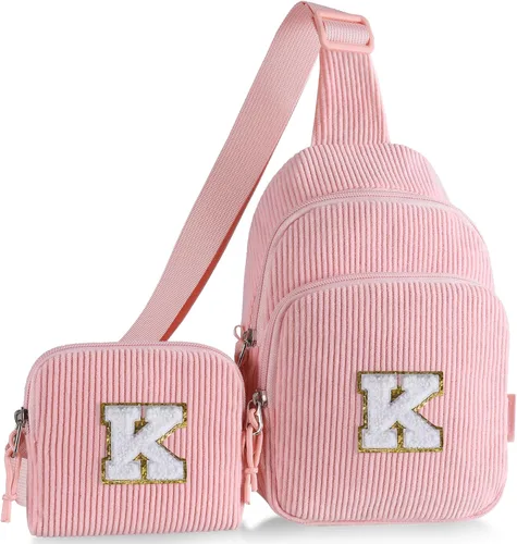 Vista 71 de Riñonera cruzada para niñas, Beige, Small