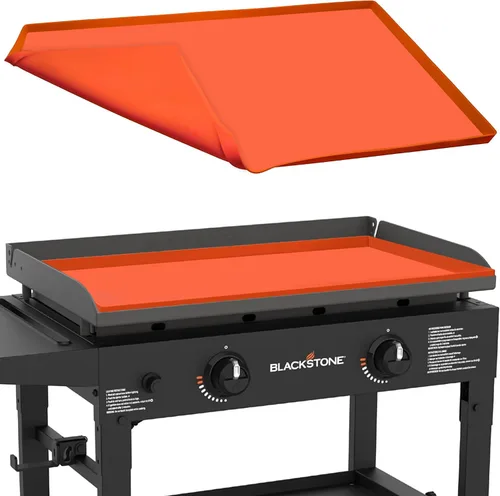 Vista 11 de Alfombrilla de silicona prémium de 36 pulgadas para parrilla Blackstone de 36 pulgadas, cubierta de silicona de grado alimenticio resistente, 91 cm