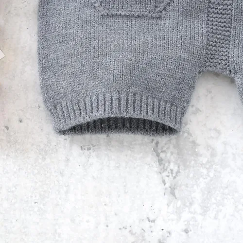 Vista 5 de JNBLDA Conjunto de suéter sin mangas de punto para bebé recién nacido para niño y niña con gorro cálido
