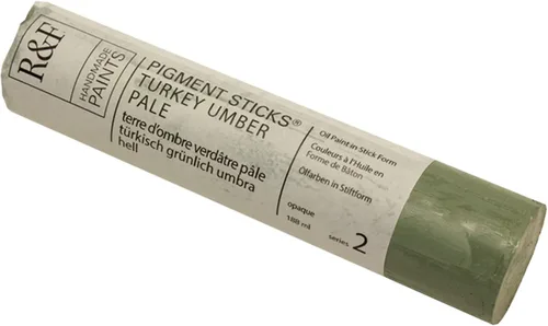 Vista 21 de R&F Handmade Paints - Pigmento profesional al óleo en barra, naranja lizarina, 6.4 fl oz