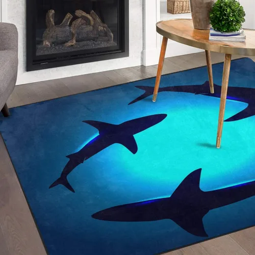 Vista 10 de Naanle Alfombra egipcia antideslizante para sala de estar, comedor, dormitorio, cocina, 1.7 x 2.6 pies (20 x 31 pulgadas / 19.7 x 31.5 in), alfombra