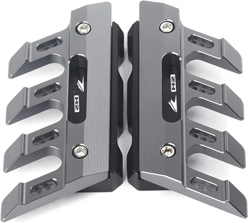 Vista 9 de Protector de guardabarros para motocicleta Kawasaki Ninja H2 SX SE H2R Protector de horquilla delantera Bloque de guardabarros delantero, accesorios
