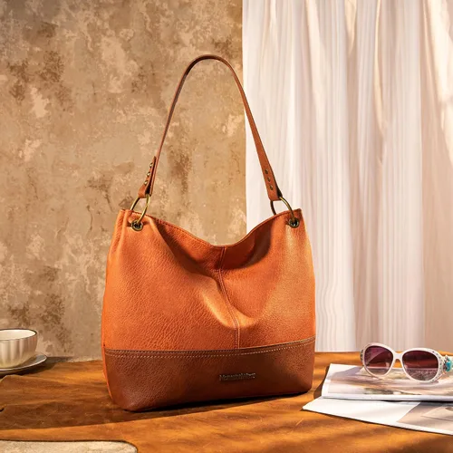 Vista 2 de Montana West Hobo Bag - Bolsos y bolsos para mujer con asa superior con cremallera