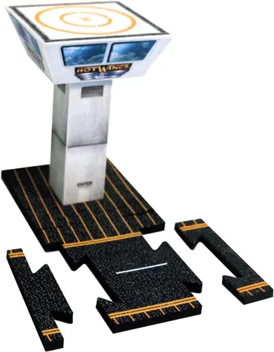 Vista 3 de Torre de control Hot Wings con pista conectable