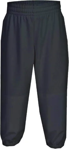 Vista 2 de Martin Sports - Pantalones de tiro alto de béisbolsóftbol, color negro, gris o blanco, XS-XL