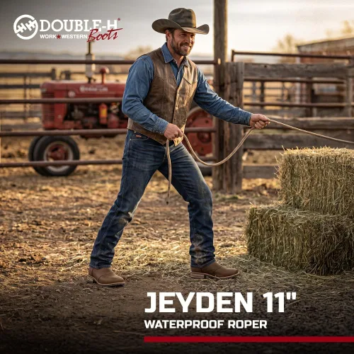 Vista 3 de DOUBLE-H Jeyden Waterproof Western Boots for Men