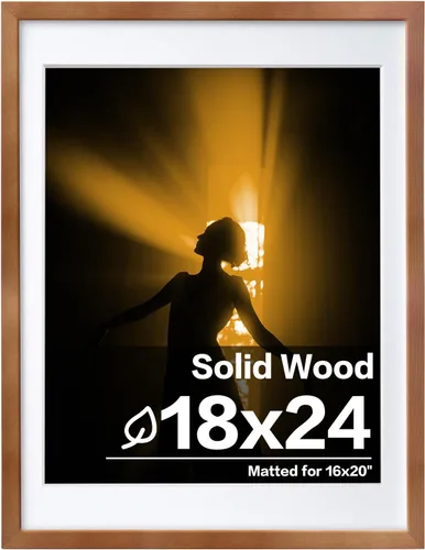 Vista 170 de Egofine - Portarretratos de 4 x 6 pulgadas, de madera maciza con plexiglás, para fotos de 3.5 x 5 con paspartú o de 4 x 6 sin paspartú, para colocar