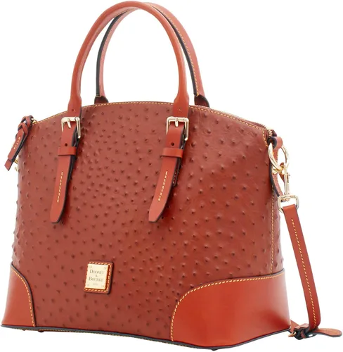 Vista 2 de Dooney Bourke Bolsa abovedada de avestruz